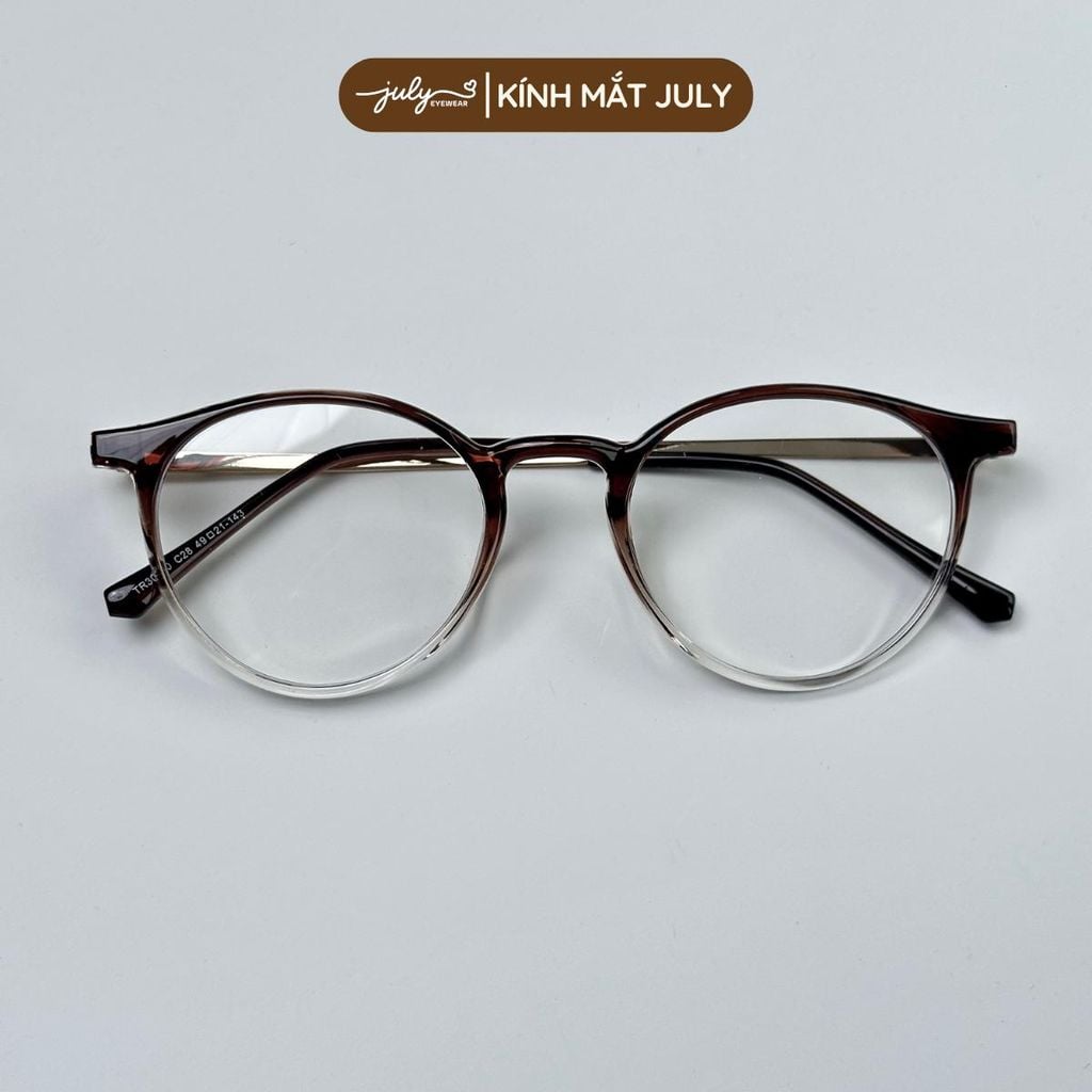Gọng Kính Cận Nữ ARO Form Nhỏ Chất Liệu Nhựa Phối Kim Loại Chắc Chắn Kính Mắt July Eyewear