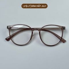 [OMI] Gọng Kính Cận Nữ Kính Mắt Thời Trang Form Tròn Chất Liệu Nhựa Dẻo Siêu Bền Kính Mắt July Eyewear - TR30333
