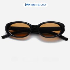 Kính mát nam nữ VIPER thời trang dáng oval bo tròn ngầu, phong cách July Eyewear 6235