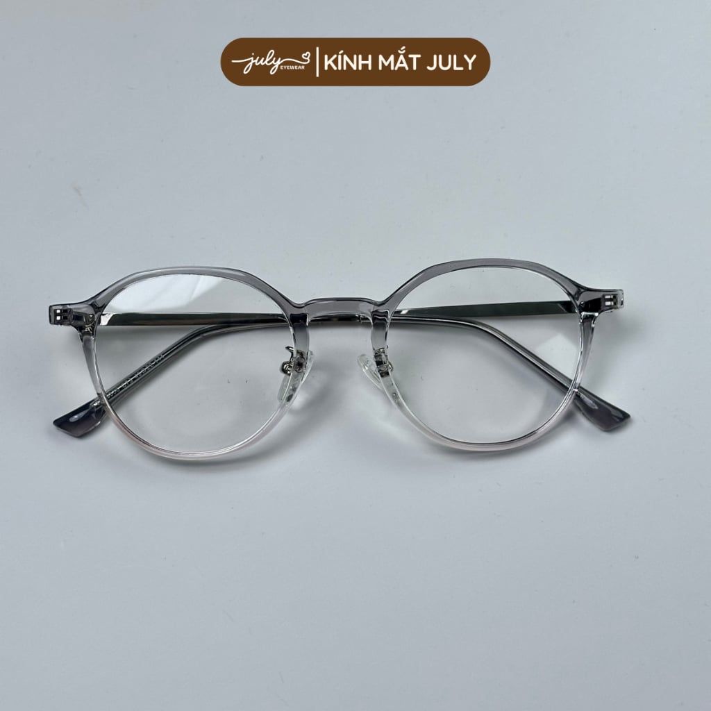 [KIO] Gọng Kính Cận Nữ Kính Mắt Thời Trang Form Đa Giác Dễ Đeo Kính Mắt July Eyewear - TR30336