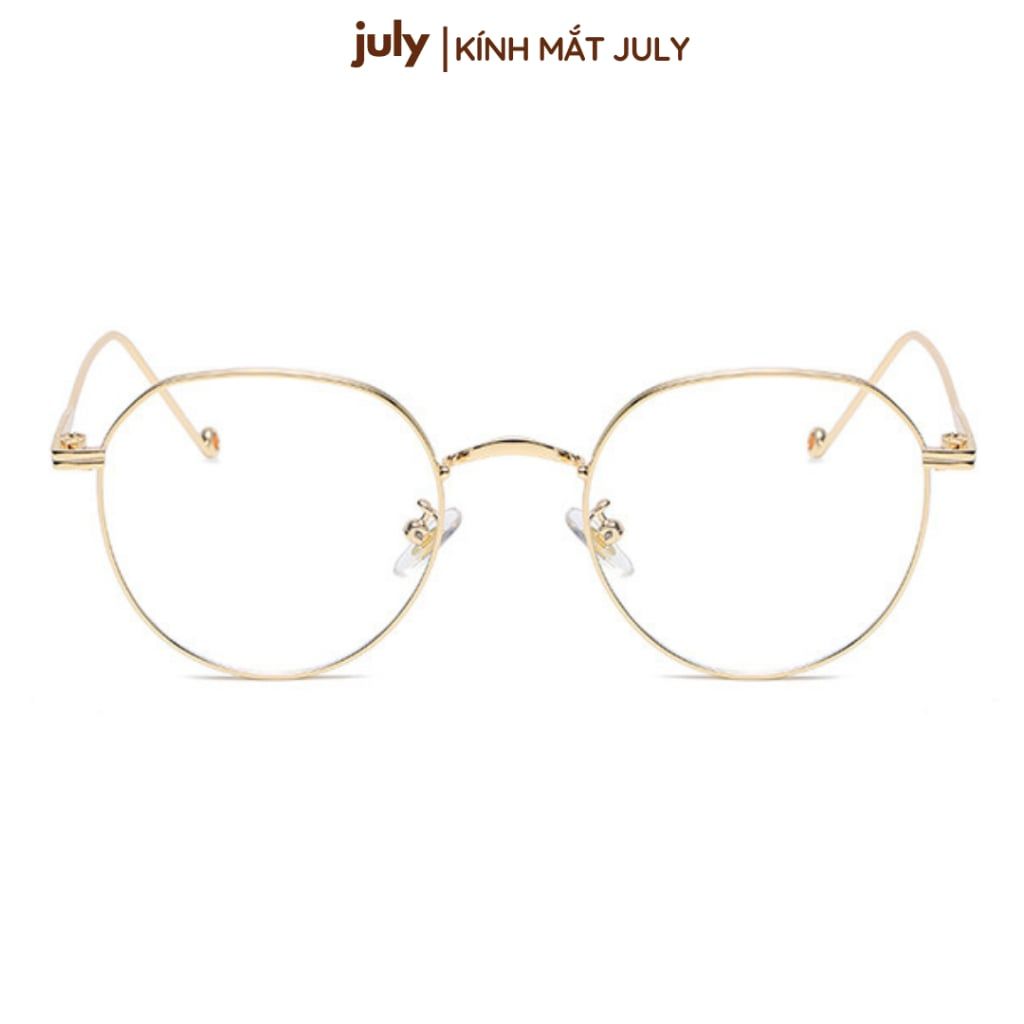 [8623] Gọng kính cận đa giác nữ Kính Mắt Thời Trang kim loại mảnh chắc chắn, thời trang July Eyewear - 20024