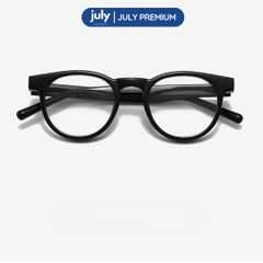 [NOVA] Gọng Kính Cận Nam Nữ Kính Mắt Thời Trang Cao Cấp form tròn cốt kim loại July Eyewear Premium - TR8624