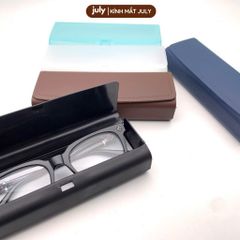 Hộp đựng kính cận nhựa dẻo dáng vuông trơn July Eyewear