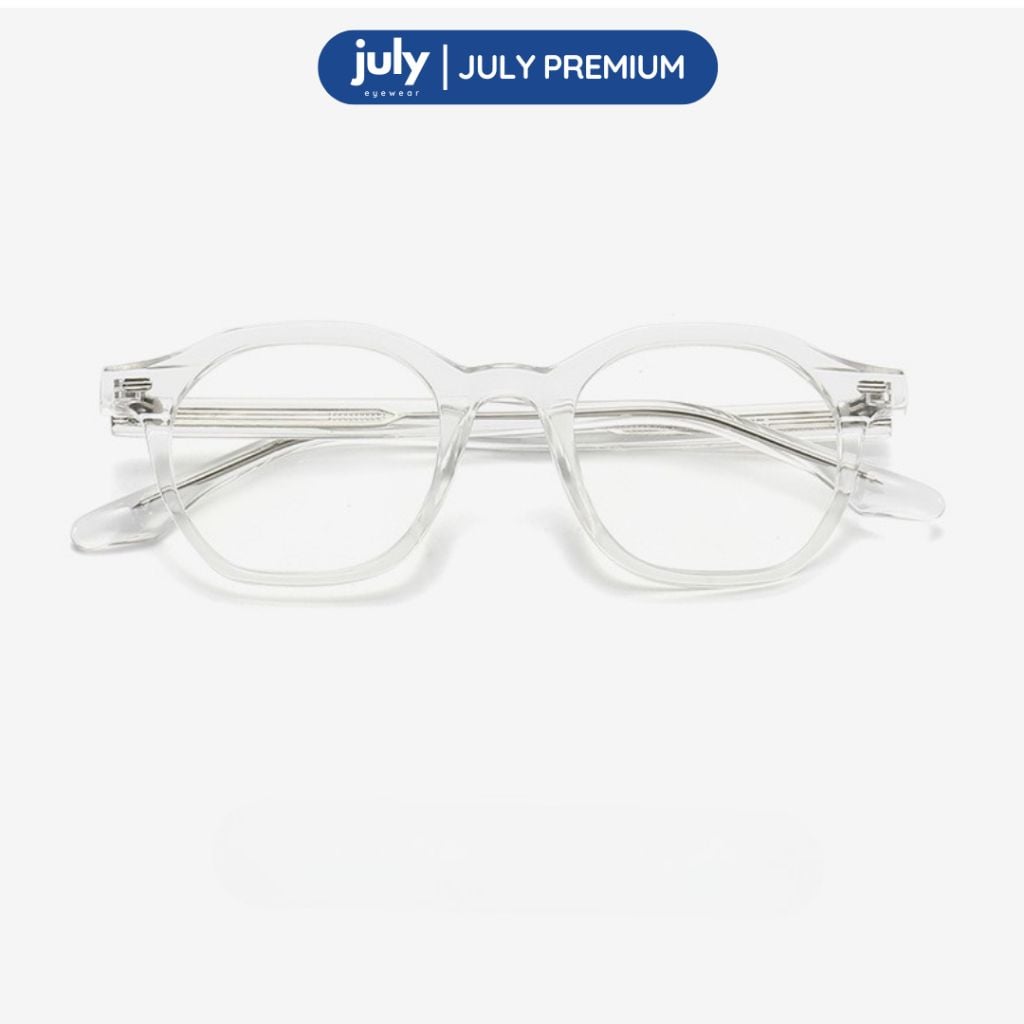 Gọng Kính Cận Cao Cấp Nam Nữ FLAIR form chữ nhật cách điệu hợp mặt vừa và to July Eyewear