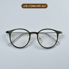 [LUME] Gọng Kính Cận Nữ Kính Mắt Thời Trang Form Tròn Nhỏ Dễ Đeo Kính Mắt July Eyewear - 83098