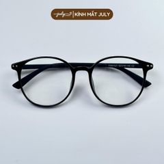 Gọng Kính Cận Nữ Nhựa Dẻo VEE Form Tròn To Hợp Nhiều Dáng Mặt Kính Mắt July Eyewear