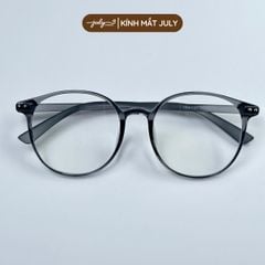 Gọng Kính Cận Nữ Nhựa Dẻo VEE Form Tròn To Hợp Nhiều Dáng Mặt Kính Mắt July Eyewear