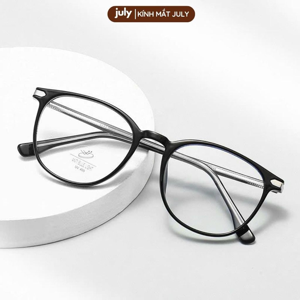 Gọng kính cận nữ oval lõi kim loại phong cách Hàn Quốc dễ đeo hợp với nhiều dáng mặt kính oval Voi Bàn Tay