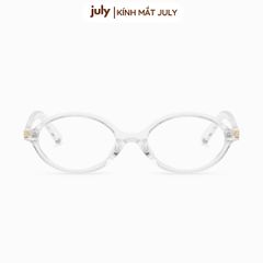 Gọng kính cận nữ dáng oval phong cách Y2K Hàn Quốc hot trend 8618 Mắt Kính Titan Kính Mắt Tròng Kính Tết kính  oval da beo Pin