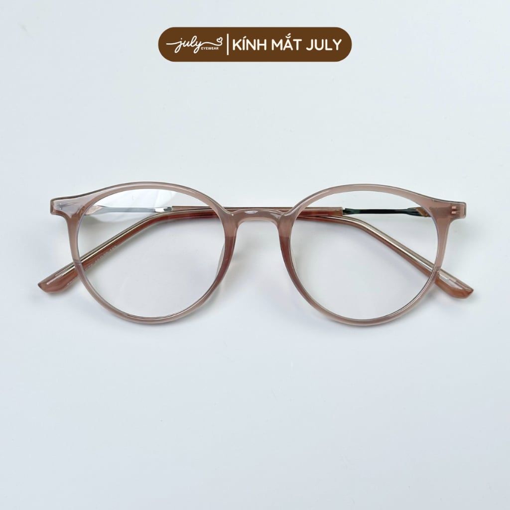 [TAE] Gọng Kính Cận Nữ Kính Mắt Thời Trang Form Nhỏ Chất Liệu Nhựa Phối Kim Loại Chắc Chắn Kính Mắt July Eyewear - 90029