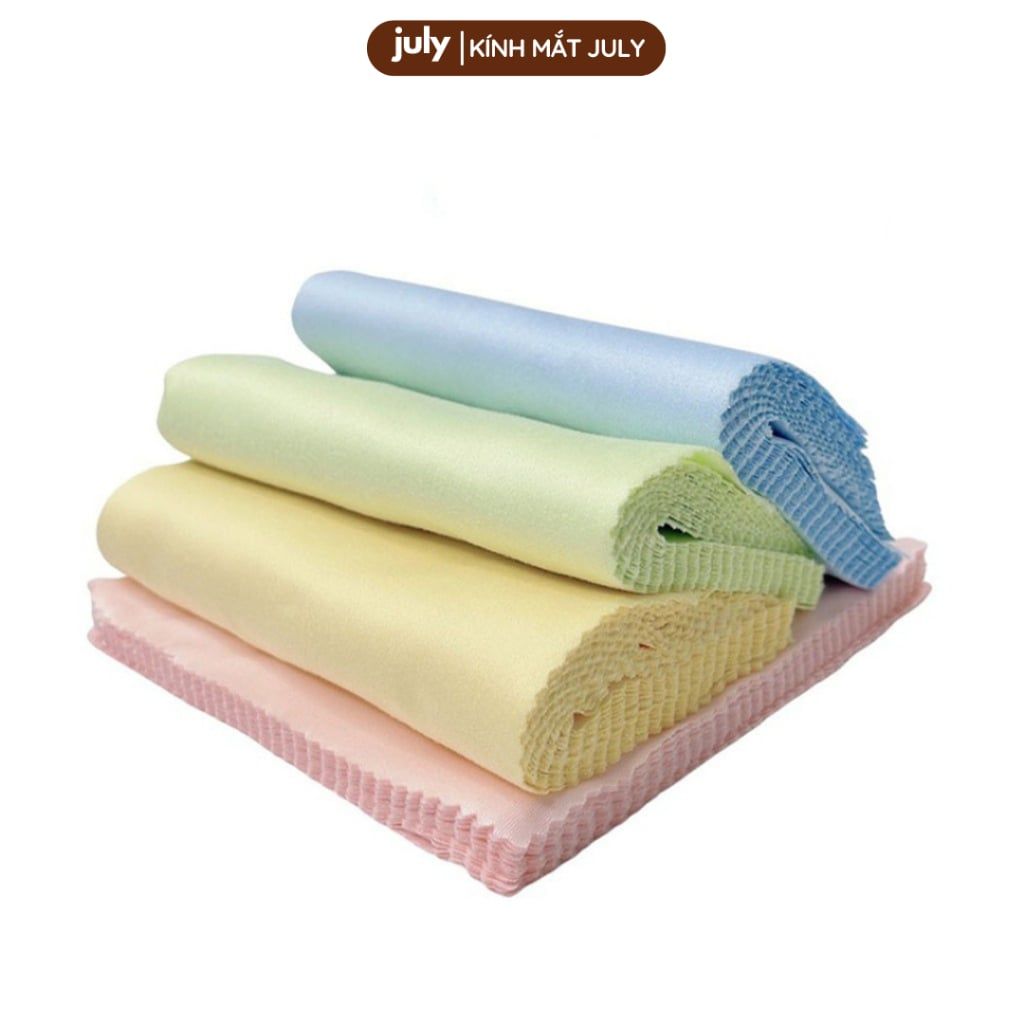 Khăn lau kính đa năng chuyên dụng lau mắt kính, lau màn hình điện thoại, máy tính vải siêu mềm mịn July Eyewear