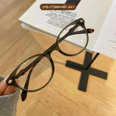 Gọng Kính Cận Nữ MUSE Form Oval Lai Mắt Mèo Cá Tính Kính Mắt July Eyewear