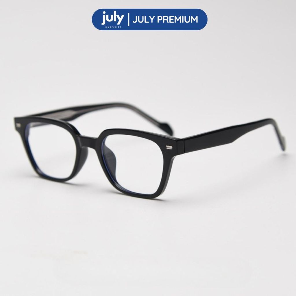 Gọng Kính Cận Nam Nữ SOL Form vuông cốt kim loại chắc chắn, thời trang July Eyewear Premium
