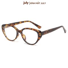 Gọng kính cận nữ kính mắt mèo 8624 gọng nhựa phong cách cá tính July Eyewear - 81059