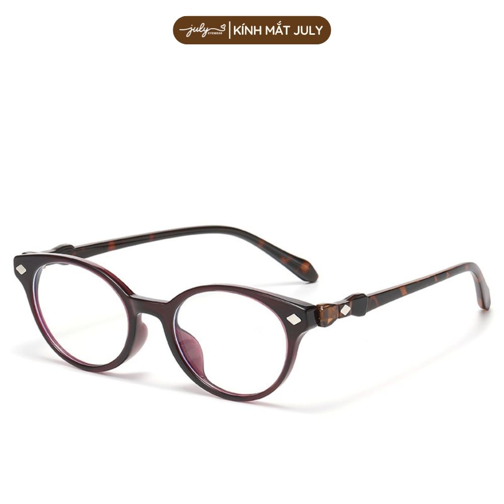 Gọng Kính Cận Nữ MUSE Form Oval Lai Mắt Mèo Cá Tính Kính Mắt July Eyewear - 6610