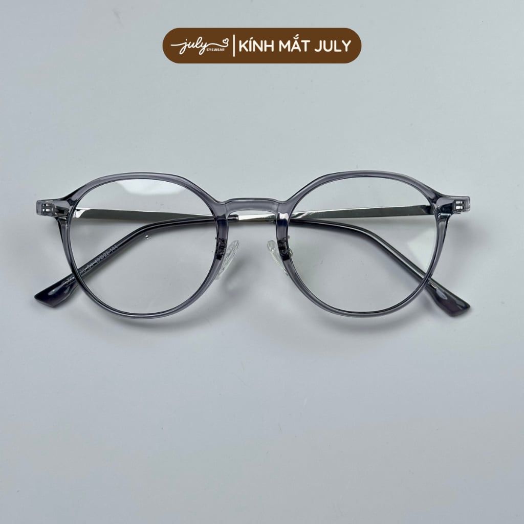 [KIO] Gọng Kính Cận Nữ Kính Mắt Thời Trang Form Đa Giác Dễ Đeo Kính Mắt July Eyewear - TR30336