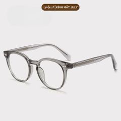 [ZENT] Gọng Kính Cận Nam Nữ Kính Mắt Thời Trang Form Tròn Cốt Kim Loại Kính Mắt July Premium - TR86211