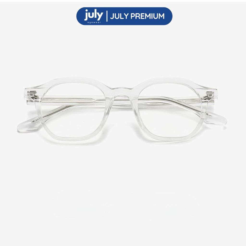 Gọng Kính Cận Cao Cấp Nam Nữ FLAIR form chữ nhật cách điệu hợp mặt vừa và to July Eyewear Premium