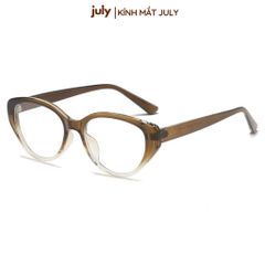 Gọng kính cận nữ kính mắt mèo 8624 gọng nhựa phong cách cá tính July Eyewear - 81059