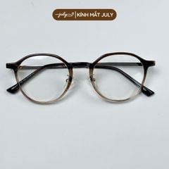 Gọng Kính Cận Nữ KIO Form Đa Giác Dễ Đeo Kính Mắt July Eyewear