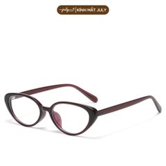 [MAZE] Gọng Kính Cận Nữ Mắt Mèo Kính mắt thời trang Chất Liệu Nhựa Dẻo bền bỉ Kính Mắt July Eyewear 6614