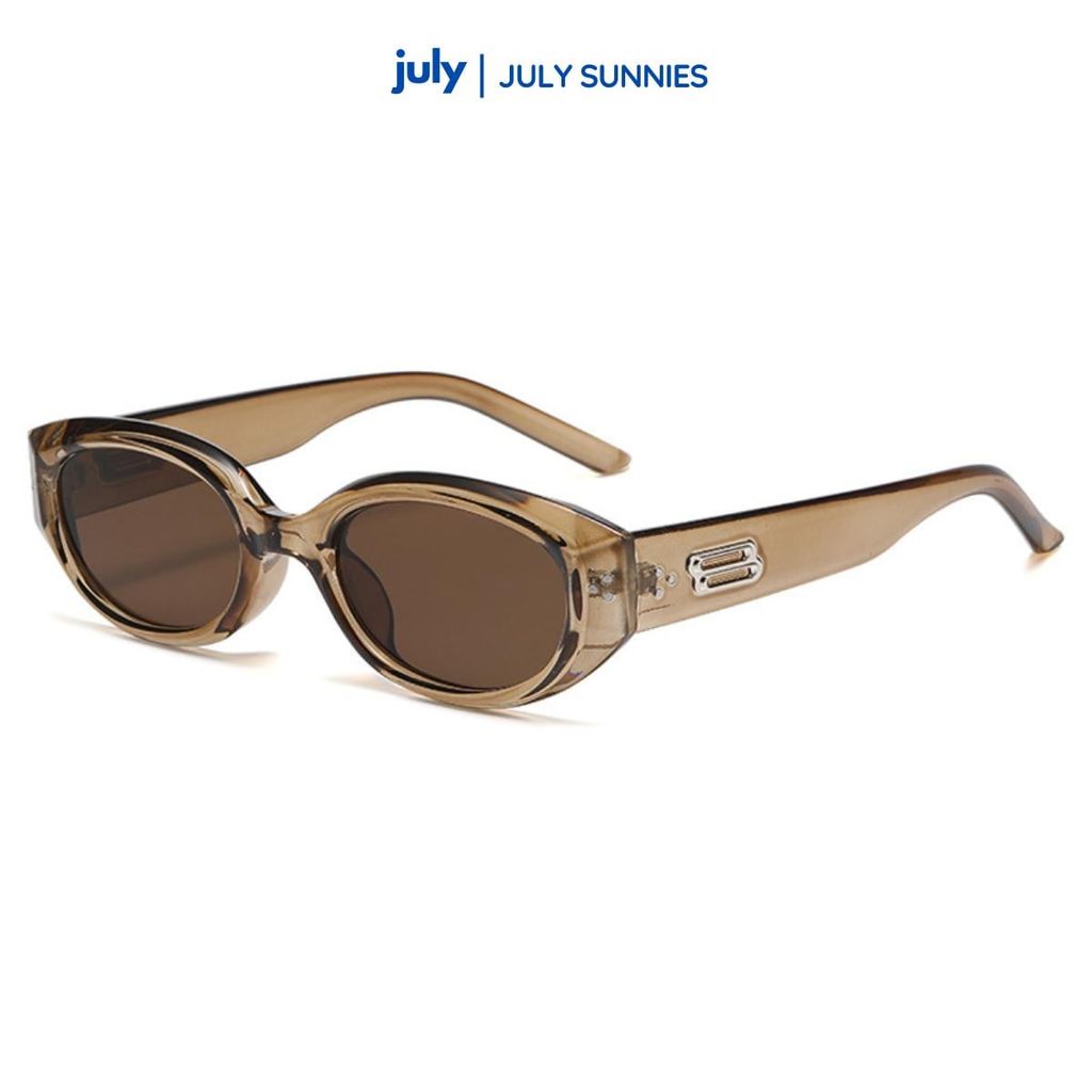 Kính Mát MIRO Nam Nữ Form Oval Cách điệu cá tính, gọn mặt Kính Râm July Eyewear Sunnies - 6328