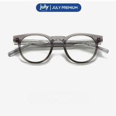 [NOVA] Gọng Kính Cận Nam Nữ Kính Mắt Thời Trang Cao Cấp form tròn cốt kim loại July Eyewear Premium - TR8624