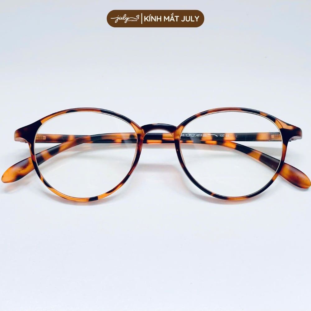 [8629] Gọng Kính Cận Nhựa Dẻo Kính Mắt Thời Trang Nữ Form Nhỏ Phong Cách Trẻ Trung Kính Mắt July Eyewear - 9068