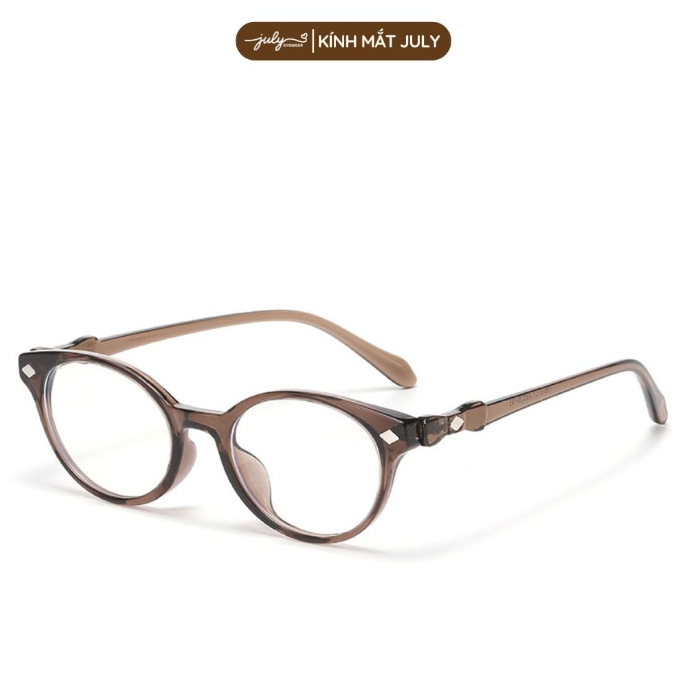 Gọng Kính Cận Nữ MUSE Form Oval Lai Mắt Mèo Cá Tính Kính Mắt July Eyewear - 6610