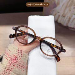 Gọng Kính Cận Nam Nữ JINS Form Oval Hot Trend Cá Tính Kính Mắt July Eyewear