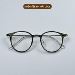 Gọng Kính Cận Nữ LUME Form Tròn Nhỏ Dễ Đeo Kính Mắt July Eyewear
