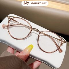 [Võ Hà Linh x Kính Mắt July] COMBO 2 Gọng kính cận nữ mắt mèo kim loại phối nhựa chắc chắn, thời trang dễ đeo hợp với nh
