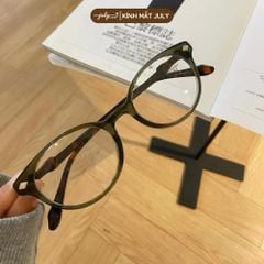 [MUSE] Gọng Kính Cận Nữ Kính Mắt Thời Trang Form Oval Lai Mắt Mèo Cá Tính Kính Mắt July Eyewear - 6610