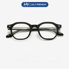 Gọng Kính Cận Cao Cấp Nam Nữ FLAIR form chữ nhật cách điệu hợp mặt vừa và to July Eyewear Premium
