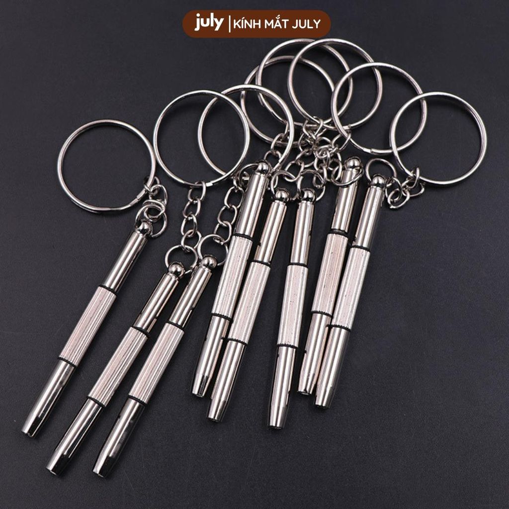 Tua vít mini chỉnh kính đa năng 2 đầu vặn được ốc đồng hồ, điện thoại July Eyewear