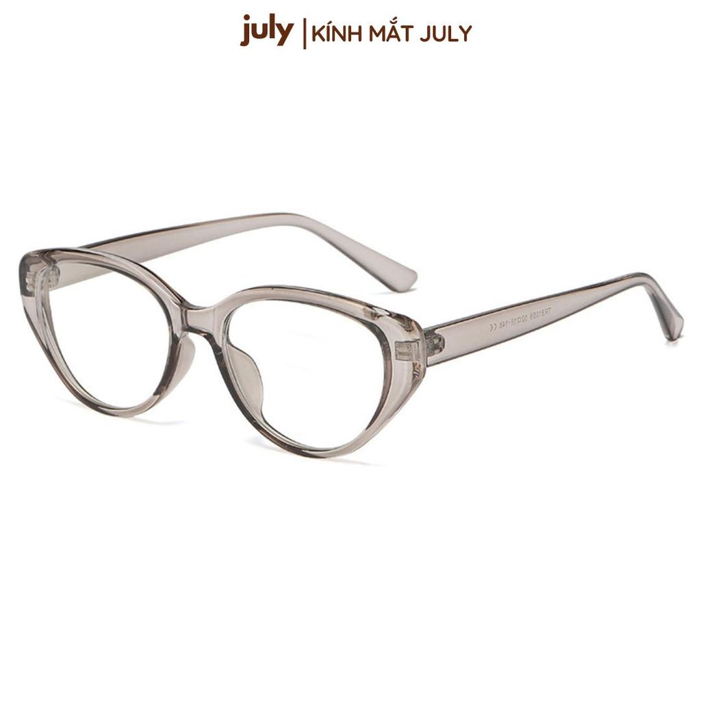 [8624] Gọng kính cận nữ Kính Mắt Thời Trang mắt mèo gọng nhựa phong cách cá tính July Eyewear - 81059