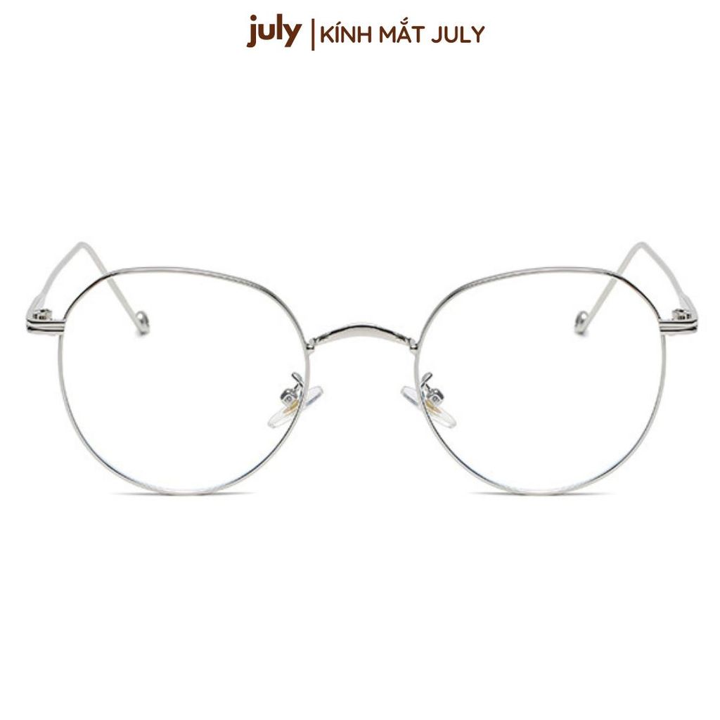 [8623] Gọng kính cận đa giác nữ Kính Mắt Thời Trang kim loại mảnh chắc chắn, thời trang July Eyewear - 20024