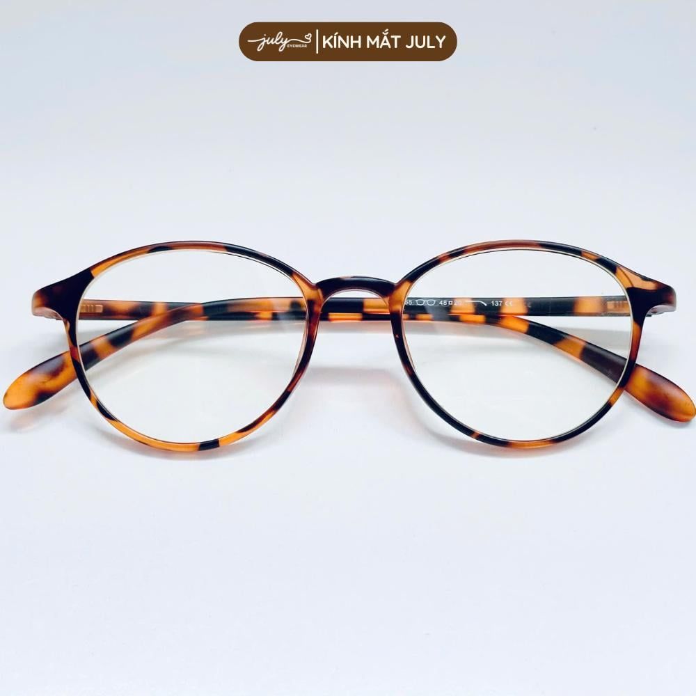 Gọng Kính Cận Nhựa Dẻo Nữ Form Nhỏ Phong Cách Trẻ Trung 8629 Kính Mắt July Eyewear