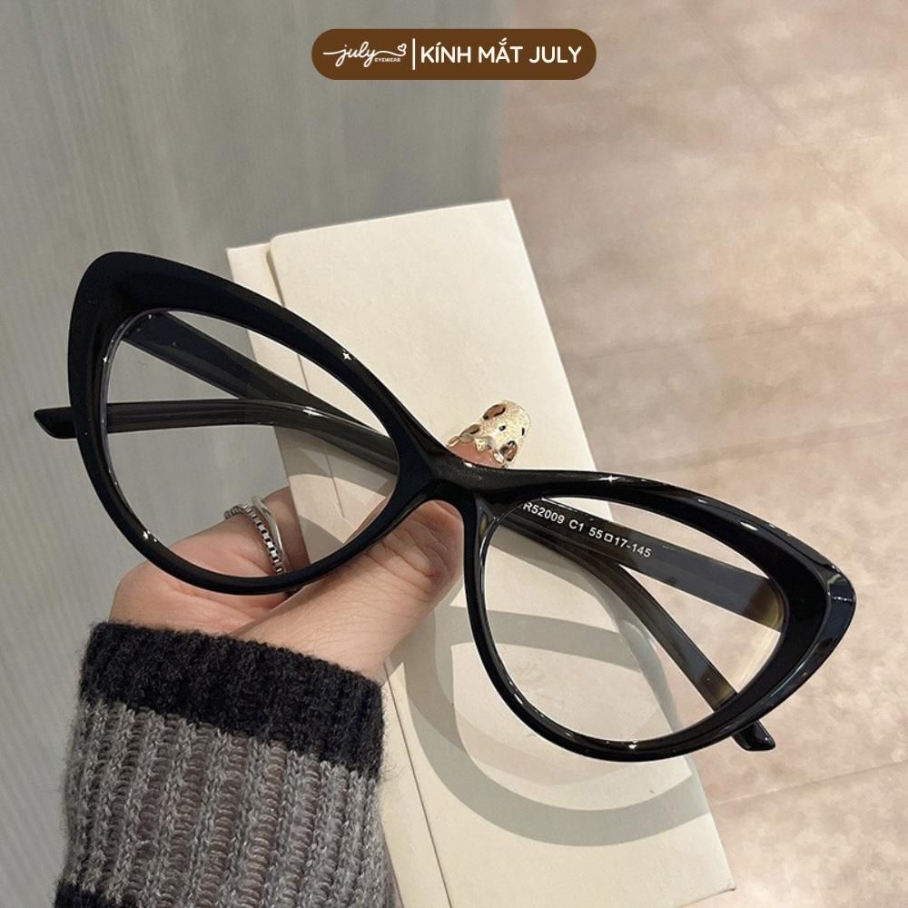 Gọng Kính Cận Nữ REI Form Mắt Mèo Cá Tính Hợp Mặt To Kính Mắt July Eyewear