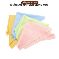 Khăn lau kính đa năng chuyên dụng lau mắt kính, lau màn hình điện thoại, máy tính vải siêu mềm mịn July Eyewear Kính Mắt