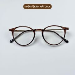 [ARO] Gọng Kính Cận Nữ Kính Mắt Thời Trang Form Nhỏ Chất Liệu Nhựa Phối Kim Loại Kính Mắt July Eyewear - TR30330