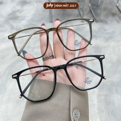 Gọng kính cận nữ mắt vuông phong cách Hàn Quốc dễ đeo hợp với nhiều dáng mặt kính oval Voi Bàn Tay