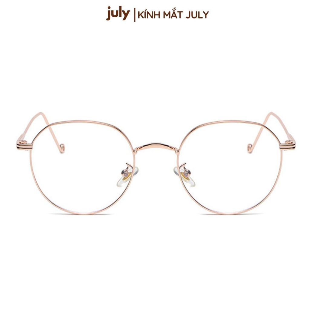 [8623] Gọng kính cận đa giác nữ Kính Mắt Thời Trang kim loại mảnh chắc chắn, thời trang July Eyewear - 20024