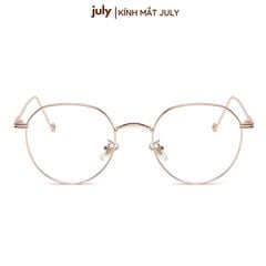 [8623] Gọng kính cận đa giác nữ Kính Mắt Thời Trang kim loại mảnh chắc chắn, thời trang July Eyewear - 20024