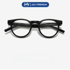 [NOVA] Gọng Kính Cận Nam Nữ Kính Mắt Thời Trang Cao Cấp form tròn cốt kim loại July Eyewear Premium - TR8624
