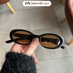[Võ Hà Linh x Kính Mắt July] Kính mát nam nữ VIPER thời trang dáng oval bo tròn ngầu, phong cách July Eyewear 6235