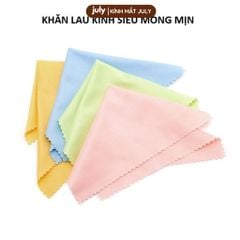 Khăn lau kính đa năng chuyên dụng lau mắt kính, lau màn hình điện thoại, máy tính vải siêu mềm mịn July Eyewear