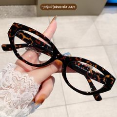 Gọng Kính Cận Nữ JET Form Mắt Mèo Cá Tính Hợp Mặt To Kính Mắt July Eyewear