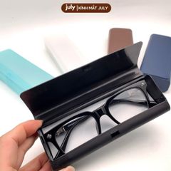 Hộp đựng kính cận nhựa dẻo dáng vuông trơn July Eyewear