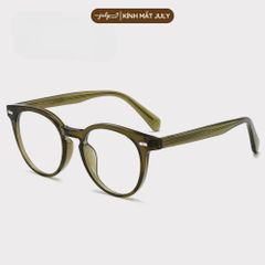 Gọng Kính Cận Nam Nữ ZENT Form Tròn Cốt Kim Loại Kính Mắt July Premium